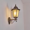 Hongkong Lampada da parete per esterno, Applique Oro, Nero, 1-Luce