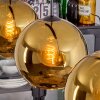 Koyoto Lampadario a sospensione, Lampada a sfera, Lampada a sospensione Nero, 3-Luci