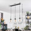 Apedo Lampadario a sospensione, Lampada a sospensione Chiaro, 3-Luci