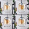 Apedo Lampadario a sospensione, Lampada a sospensione Ambrato, Chiaro, 3-Luci