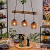 Ripoll Lampadario a sospensione, Lampada a sfera, Lampada a sospensione Écru, Nero, 3-Luci