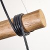 Ripoll Lampadario a sospensione, Lampada a sfera, Lampada a sospensione Écru, Nero, 3-Luci