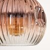 Ripoll Lampadario a sospensione, Lampada a sfera, Lampada a sospensione Écru, Nero, 3-Luci