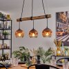 Ripoll Lampadario a sospensione, Lampada a sfera, Lampada a sospensione Écru, Nero, 3-Luci