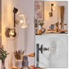 Chehalis Lampada a sfera, Applique 33 cm Chiaro, 3-Luci