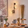 Chehalis Lampada a sfera, Applique 33 cm Chiaro, 3-Luci