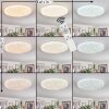 Dacen Plafoniera LED Bianco, 1-Luce, Telecomando