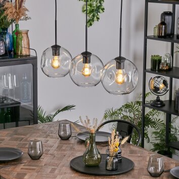 Ripoll Lampadario a sospensione, Lampada a sfera, Lampada a sospensione Chiaro, 3-Luci