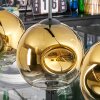 Ripoll Lampadario a sospensione, Lampada a sfera, Lampada a sospensione Oro, Chiaro, 3-Luci