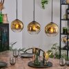 Ripoll Lampadario a sospensione, Lampada a sfera, Lampada a sospensione Oro, Chiaro, 3-Luci