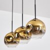 Ripoll Lampadario a sospensione, Lampada a sfera, Lampada a sospensione Oro, Chiaro, 3-Luci