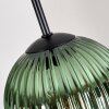 Koyoto Lampadario a sospensione, Lampada a sfera, Lampada a sospensione Nero, 3-Luci