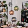Koyoto Lampadario a sospensione Nero, 3-Luci