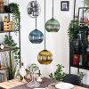 Koyoto Lampadario a sospensione, Lampada a sfera, Lampada a sospensione Nero, 3-Luci