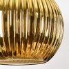 Koyoto Lampadario a sospensione Nero, 3-Luci