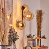 Chehalis Lampada a sfera, Applique Ambrato, 3-Luci