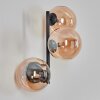 Chehalis Lampada a sfera, Applique Ambrato, 3-Luci