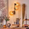 Chehalis Lampada a sfera, Applique Ambrato, 3-Luci