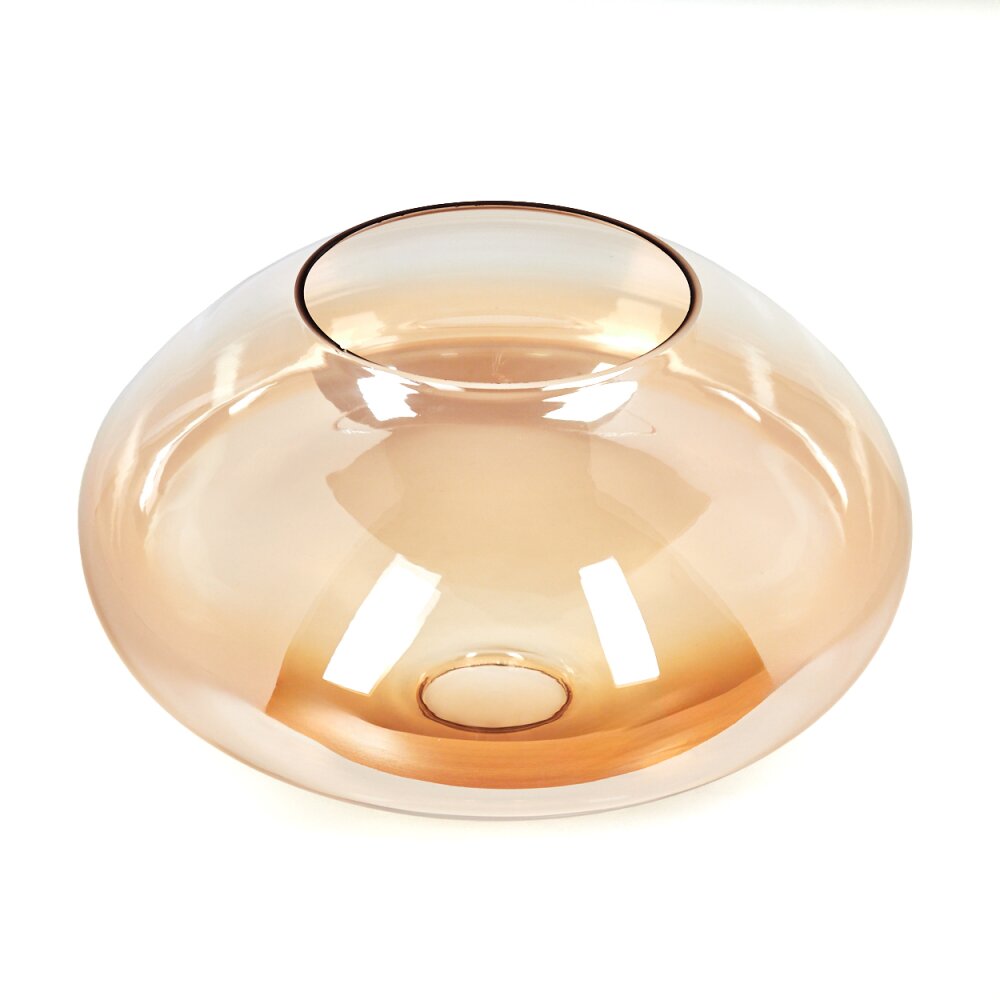 Paralume in vetro Mertola Vetro di ricambio Ambrato, Chiaro main product photo