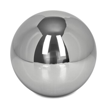 Paralume in vetro Remaisnil Vetro di ricambio, pezzo di ricambio Cromo, Grigio fumo Paralume in vetro Remaisnil Vetro di ricambio, pezzo di ricambio Cromo, Grigio fumo