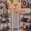 Gastor Lampada da terra 30 cm Nero, 3-Luci