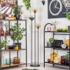 Koyoto Lampada da terra 30 cm Nero, 3-Luci