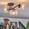 Chehalis Plafoniera, Lampada a sfera Chiaro, 3-Luci