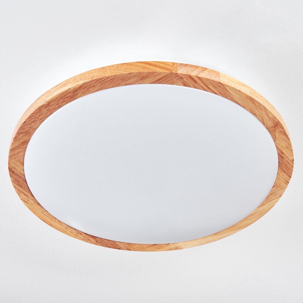 Nogueira Plafoniera, Panel LED Écru, Bianco, 1-Luce