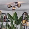 Chehalis Plafoniera, Lampada a sfera Grigio fumo, 3-Luci