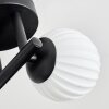 Chehalis Plafoniera, Lampada a sfera Bianco, 3-Luci