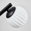 Chehalis Plafoniera, Lampada a sfera Bianco, 3-Luci