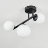 Chehalis Plafoniera, Lampada a sfera Bianco, 3-Luci