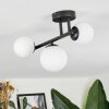 Chehalis Plafoniera, Lampada a sfera Bianco, 3-Luci
