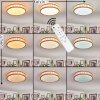 Amarelos Plafoniera, Panel LED Bianco, 1-Luce, Telecomando
