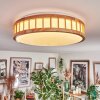 Amarelos Plafoniera, Panel LED Bianco, 1-Luce, Telecomando