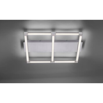 Leuchten-Direkt ANNE Plafoniera LED Acciaio inox, 1-Luce