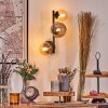 Chehalis Lampada a sfera, Applique Ambrato, Grigio fumo, 3-Luci
