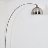 Baloca Lampada da terra Nichel opaco, Nero, 1-Luce