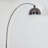 Baloca Lampada da terra Cromo, Nero, 1-Luce