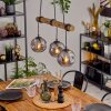 Ripoll Lampadario a sospensione, Lampada a sfera, Lampada a sospensione Écru, Nero, 3-Luci