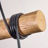 Ripoll Lampadario a sospensione, Lampada a sfera, Lampada a sospensione Écru, Nero, 3-Luci