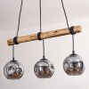 Ripoll Lampadario a sospensione, Lampada a sfera, Lampada a sospensione Écru, Nero, 3-Luci