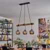 Ripoll Lampadario a sospensione, Lampada a sfera, Lampada a sospensione Écru, Nero, 3-Luci