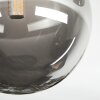 Chehalis Lampada a sfera, Applique Grigio fumo, 3-Luci