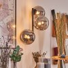 Chehalis Lampada a sfera, Applique Grigio fumo, 3-Luci