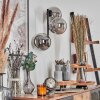 Chehalis Lampada a sfera, Applique Grigio fumo, 3-Luci