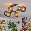 Koyoto Plafoniera, Lampada a sfera Blu, Verde, Ramato, 6-Luci