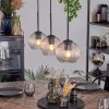 Koyoto Lampadario a sospensione, Lampada a sfera, Lampada a sospensione Chiaro, 3-Luci