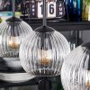 Koyoto Lampadario a sospensione, Lampada a sfera, Lampada a sospensione Chiaro, 3-Luci