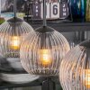 Koyoto Lampadario a sospensione, Lampada a sfera, Lampada a sospensione Chiaro, 3-Luci